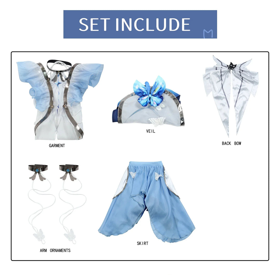 Wuthering Waves The Shorekeeper Cosplay Costume Adult Carnival Uniform  Anime Halloween Party Costumes Masquerade Women Game