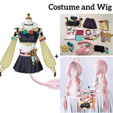 Load image into Gallery viewer, Genshin Impact Varesa Cosplay Costume Wig Skirt Headwear Tail Natlan Collective of Plenty Halloween Party for Women Girls
