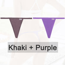 Load image into Gallery viewer, 2PCS/Set Cotton Panties Sexy G-String Women&#39;s Underwear T-Back Lingerie for Female Panties Underpants Briefs Thong Intimates
