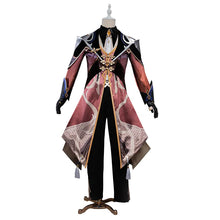 Load image into Gallery viewer, In Stock UWOWO Zhongli Cosplay Genshin Impact Cosplay Geo Archon Morax Zhongli Men Role Play Uniform Halloween Carnival Costumes
