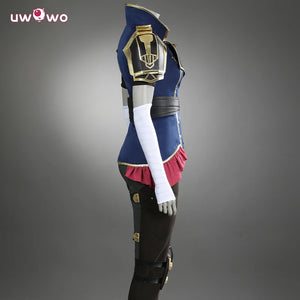 IN STOCK UWOWO Collab Series：Vi Cosplay  League of Legends/LOL Arcane Season 2 Vi Cosplay Costume Halloween Costume