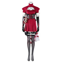 Load image into Gallery viewer, UWOWO Collab Series: Game Psylockeee Skin Cosplay Women Bodysuit Red Skin Costume Halloween Costume
