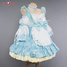 Load image into Gallery viewer, PRE-SALE UWOWO Mikku Cosplay Costume Rakutenn Collabb Happy 16th Anniversary Birthday Cosplay Women Girl&#39;s Costume Dress Outfits
