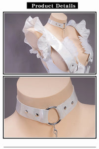 IN STOCK UWOWO 2D Le Malinn Cosplay with Ears Live Cosplay Rabbit Costume Bodysuit Outfit Onepiece For Girls Women
