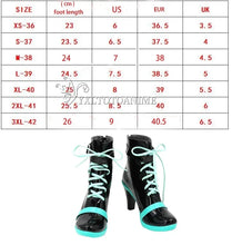 Load image into Gallery viewer, in stock Anime Miku Cosplay Full Set Costume Miku 16TH Cosplay Leather Midi Sexy Dress Halloween Carnival Party JK Uniform
