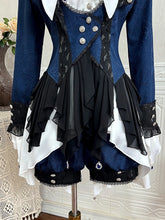 Load image into Gallery viewer, Original Lolita Prince Coat Dress Shorts Dress Japanese Detective Sweet Lolita High Quality Set
