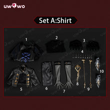 Load image into Gallery viewer, UWOWO Collab Series:Capitano Cosplay Game Genshin Impact Fatui Harbingers Il Capitan Cosplay Costume New Outfit Halloween Cos

