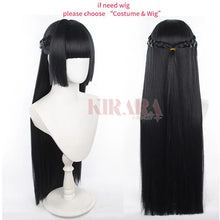 Load image into Gallery viewer, Hoshimi Miyabi Cosplay Costume Wig Black Hair Game Zenless Zone Cosplay Shoes Boots Anime Events Role Play Women Outfits
