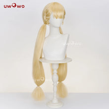 Load image into Gallery viewer, UWOWO Alice Wig Game Zenless Zone Zero ZZZ Alice Cosplay Wig Alice Thymefield Wig Gold Hair Long Hair Halloween Wig
