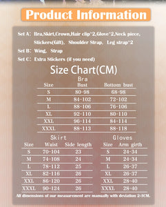 IN STOCK UWOWO Bloomm Enchantixx Season3 Stellaa Cosplay Costume Big Fairy Wings Cosplay Outfit Butterfly Fairy Wing