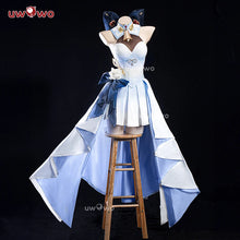Load image into Gallery viewer, LAST BATCH UWOWO Genshin Impact Fanart Ganyu White Gown Dress Cosplay Costume
