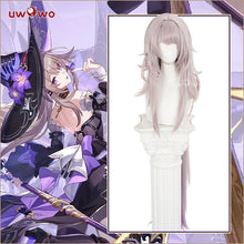 Load image into Gallery viewer, UWOWO Herta Wig Game Honkai: Star Rail Cosplay Herta Cosplay Wig  Long Gray-Pink Long Hair Heat Resistant
