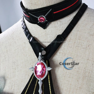 CoserStar-R Game Wuthering Waves WuWa Ciaccona Cosplay Costume Outfit Dress Carnival Halloween Party Role Play Wig Shoes