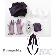 Load image into Gallery viewer, Anime Overlord Season 4 Cosplay Albedo Costume Sexy Up Slim Dress Necklace Lolita Party Uniform Halloween Christmas Carnival Wig
