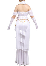 Load image into Gallery viewer, In Stock DAZCOS Anime Overlord Albedo Cosplay Costume Halloween Christmas Costume Cos Women White Dress Overlord Albedo Cosplay
