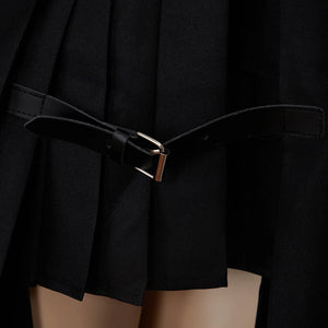 In Stock Anime Female Uzui Tengen Himejima Gyomei Cosplay Suit Women Sexy Black Dress Uzui Tengen Kimono Suit Halloween