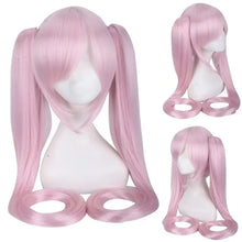 Load image into Gallery viewer, Cosplay Wig Long Heat Resistant Synthetic Hair Clip Ponytails Wigs
