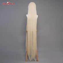 Load image into Gallery viewer, UWOWO Chii Cosplay Wig Anime/Mangaa Lolita Pink Bow Clamp Chii Wig Light Yellow Long Hair Halloween Wigs
