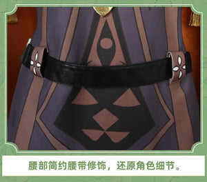Collei Genshin Cosplay Costume Anime Game Uniform Collei Wig Halloween Party Role Play Outfit for Women