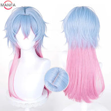 Load image into Gallery viewer, 2 styles of Miku Rabbit Hole Cosplay Wig Heat Resistant Synthetic Wigs+ Wig Cap
