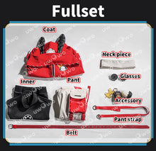 Load image into Gallery viewer, UWOWO Collab series: Game Identity V Prisoner Luca Balsa S Collab Cosplay Costume Red Jacket Halloween Costume
