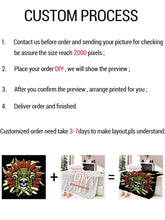 Load image into Gallery viewer, 1pc Wolf Head Blanket - Soft Flannel-like Texture, HD Digital Print - All-Season Couch, Bed, Camping Throw - Perfect Gift for Wo
