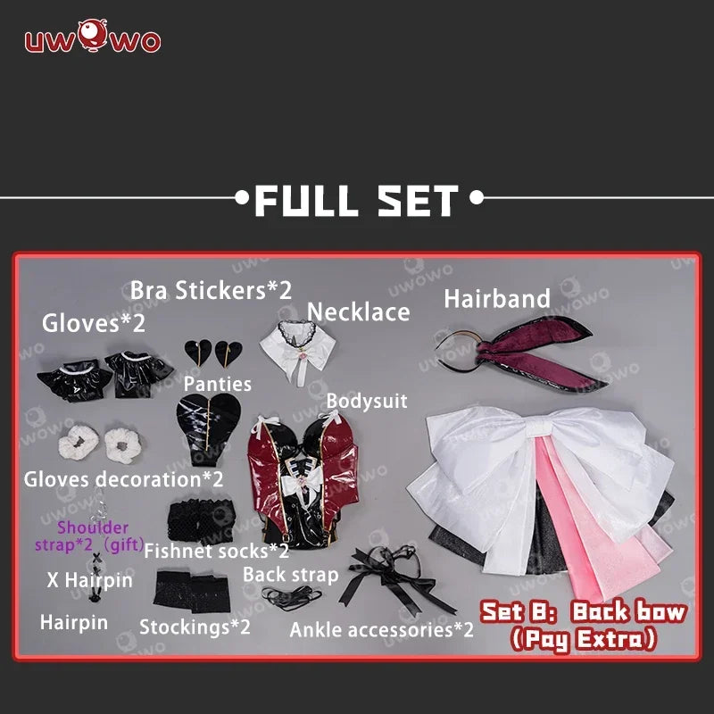 IN STOCK UWOWO Marin Kitagawa Bunny Suit Cosplay Costume UWOWO×DISHWASHER1910: Marinn Kitawaa Cosplay Halloween Costume