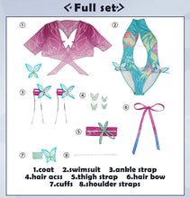 Load image into Gallery viewer, UWOWO Collab Series: Game Psylockeee Cosplay Costume Women Swimsuit Costume Halloween Costume
