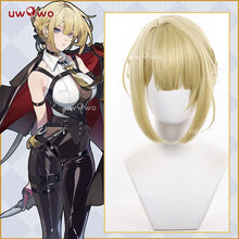 Load image into Gallery viewer, UWOWO Evelyn Wig Game Zenless Zone Zero / ZZZ Evelyn Chevalier Cosplay Wig Yellow Gold Hair Halloween Wig
