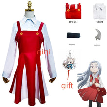 Load image into Gallery viewer, Eri Cosplay Costume Anime Boku No Season4 Cosplay School Uniform Dress Outfit Halloween Costume Wig Horn Socks Campus Festival
