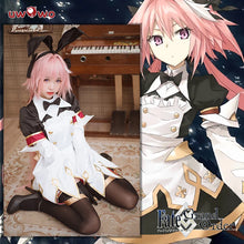 Load image into Gallery viewer, UWOWO Astolfoo Cosplay Wig 60cm Long Pink Braid Hair
