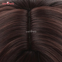 Load image into Gallery viewer, IN STOCK UWOWO Honkai Star Rail Cosplay Xueyi Wig Short Brown Hair Heat Resistant For Women Halloween Cosplay Wear
