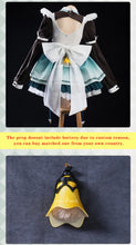 Load image into Gallery viewer, IN STOCK UWOWO Firefly Cosplay Game Honkai Star Rail Firefly Maid Cosplay Costume Halloween Costume
