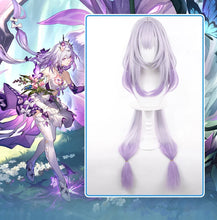 Load image into Gallery viewer, UWOWO Castorice Wig Game Honkai Star Rail Castorice Cosplay Wig Long Light Purple Hair Halloween Wig

