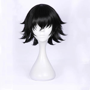 High Quality Dazai Osamu Cosplay Wig Anime Bungo Stray Dogs Cosplay Short Brown Heat Resistant Synthetic Hair Wigs