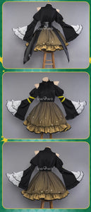 IN STOCK UWOWO Cosplay Kagaminee Rinn x Rascal Collab Witchh Gothicc Halloween Cosplay Costume