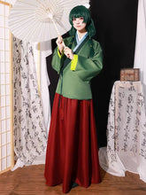 Load image into Gallery viewer, Anime Maomao Cosplay Costume Apothecary Diaries Kimono Mao Mao Uniform Wig Outfits Halloween Carnival Party For Women
