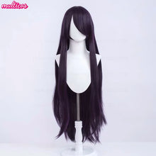 Load image into Gallery viewer, High Quality Anime 100Cm Long Staight Cosplay Wig Black White Red Pink Brown Gold Blue Blonde Purple Heat Resistant Hair Wigs
