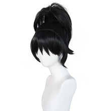 Load image into Gallery viewer, Cosplay Wigs Women Fantasia Black Music Performance Clothes Hair Movie Disguise Costume Prop Girls Outfits Halloween
