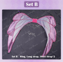 Load image into Gallery viewer, IN STOCK UWOWO Tecnaa Cosplay Anime Cosplay Costume Big Fairy Wings Cosplay Princes Costume Outfit Butterfly Halloween Costumes
