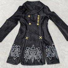 Load image into Gallery viewer, Anime Nier Automata Cosplay 9S Yorha 2B Cosplay Suit Male Women Outfit Wig Disguise Costume Plus Size Fancy Party Black Dress
