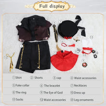 Load image into Gallery viewer, Hutao Cosplay Costume Shoes Uniform Chinese Style Halloween Costumes for Women Game Hu Tao Genshin Impact
