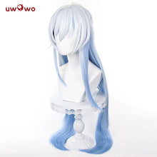 Load image into Gallery viewer, UWOWO Honkai Star Rail Jing Liu Cosplay Wig Belobog Wildfire Butterfly HSR Cosplay JingLiu Long Hair Halloween Wig
