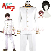 Load image into Gallery viewer, Anime Axis Powers Cosplay Hetalia Cosplay Japan Honda Kiku Cosplay Japan Army Navy Uniform Any Size Full Set
