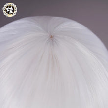 Load image into Gallery viewer, IN STOCK UWOWO Game Le Malin Rabbit Cosplay Wig 80cm Silver White Long braided Hair For Halloween Outfit
