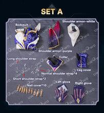 Load image into Gallery viewer, LAST BATCH UWOWO Evelynn Cosplay League of Legends/LOL: Coven Evelynn Cosplay Costume Bodysuit With Headpiece Halloween Cos
