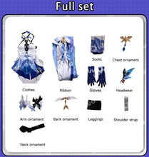 Load image into Gallery viewer, UWOWO Skirk Cosplay Collab Series: Genshin Imapct Skirk Cosplay Costume XS-3XL Halloween Costume
