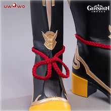 Load image into Gallery viewer, UWOWO Game Genshin Impact Xiangling Exquisite Delicacy Cosplay Cuisine Shoes Customize  Boots
