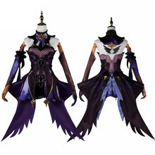 Load image into Gallery viewer, Anime Game Genshin Impact Fischl Cosplay Costume Purple Uniform Dress Dress Costume Halloween Carnival Party Carnival Set
