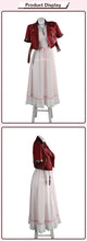 Load image into Gallery viewer, UWOWO Collab Series: Finall Fantasyy 7 Rebirthhh FF- 7 Aerithh Cosplay Costume Pink Dress Cosplay Long Dress
